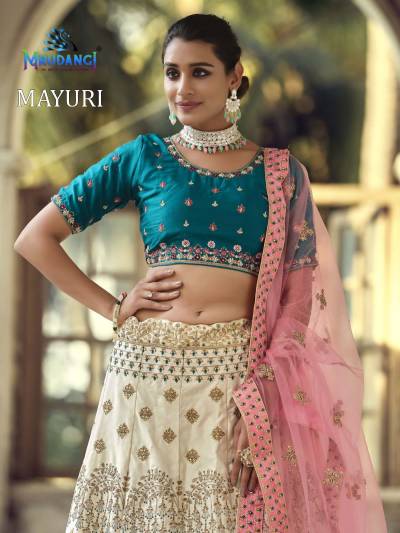 Mayuri By Mrudangi Designer Partywear Lehenga Choli Collection